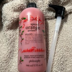 PHILOSOPHY SHOWER GEL SPICED ORANGE GARLAND W/PUMP